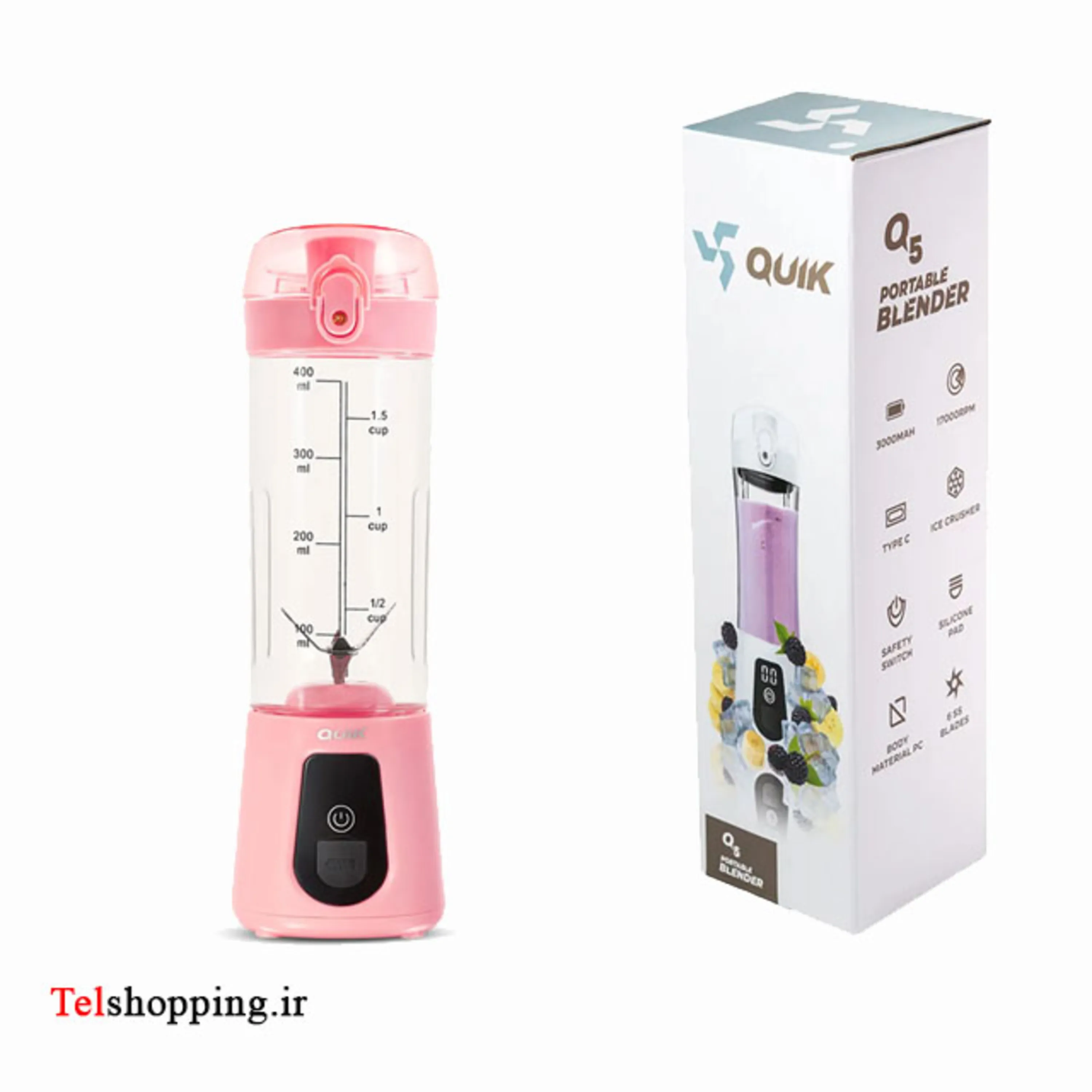 شیکر با کیفیت آلمانی کوییک مدل Q5